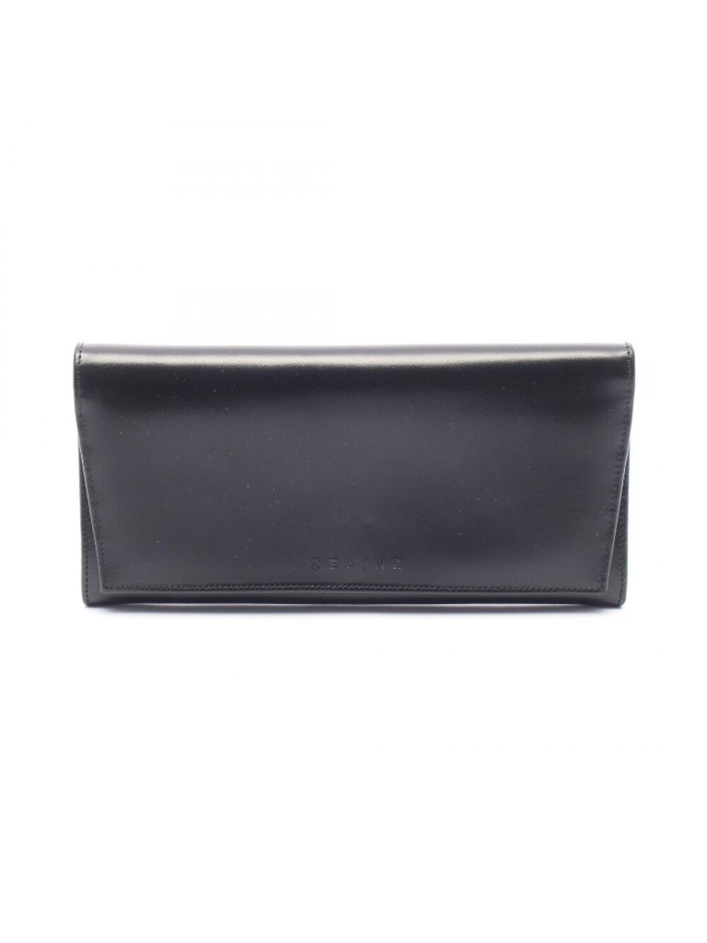 Celine Bifold Wallet Black Leather